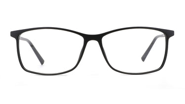 Men Calypso Eyeglasses: James - Black - SpecSMART Eye Clinic (Front View)